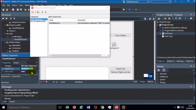 Primeiro Passos - DbLink - Aula 14 смотреть онлайн
