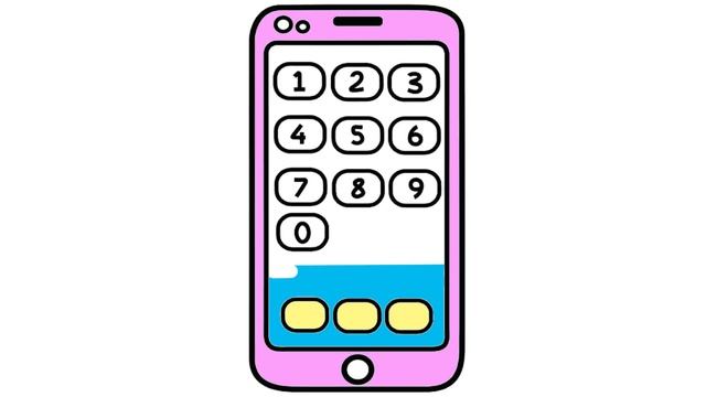 Как нарисовать портативный компьютер и смартфон | Раскраски детей HD | Рисование и окраска смотреть онлайн