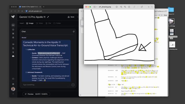 Reasoning across a 402-page transcript | Gemini 1.5 Pro Demo смотреть онлайн