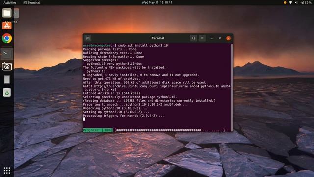 How To Install Python3.10 In Ubuntu Using Terminal Only | Install Python 3.10 смотреть онлайн