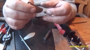 Блесна колебалка "Атом".Изготовление, размеры и   вес.