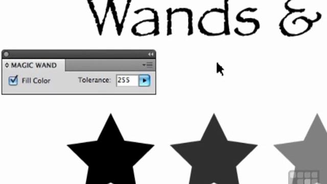 Working with the Wand and Lasso Tools - Illustrator CS5 Tutorial смотреть онлайн