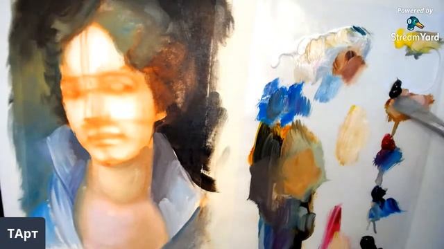 Пишем портрет Лопухиной. Открытый онлайн МК от Татьяны Артыковой. Как нарисовать портрет маслом смотреть онлайн