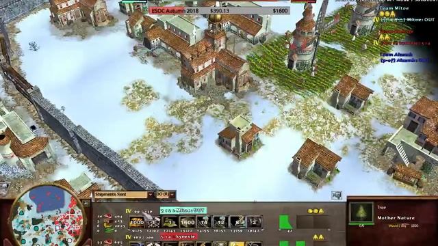 [AoE3] ESOC Grand Tour S1 // Playoffs − Quarter Finals: Mitoe vs kynesie смотреть онлайн