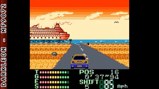 Game Boy Color - Cross Country Racing © 2000 Konami - Gameplay смотреть онлайн