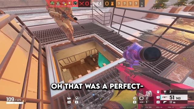 this CANNOT be real... (SENS Vector Glare Rainbow Six Siege Gameplay) смотреть онлайн