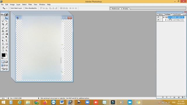 How to print 5 E shram card in 1 page || Photoshop action file || Action File Download and Load смотреть онлайн