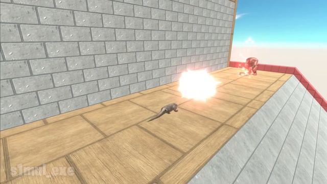 1v1 POOLSIDE BATTLE | INFERNALS Vs FANTASY + REPTILES ARBS Animal Revolt Battle Simulator смотреть онлайн