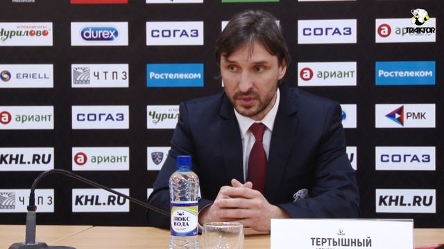 Трактор vs СКА. Пресс-конференция смотреть онлайн