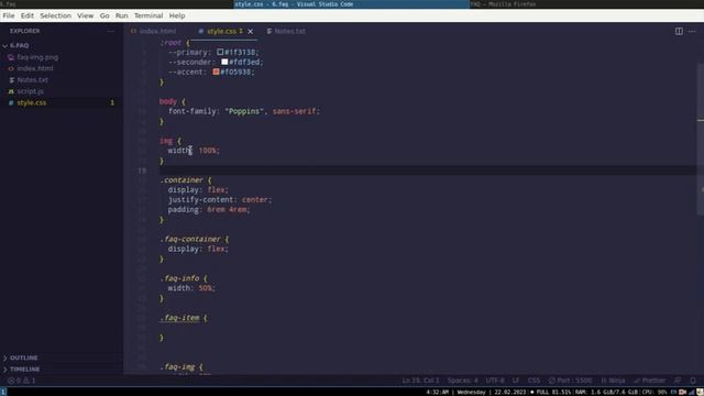 Responsive FAQ Accordion Using HTML CSS and JavaScript смотреть онлайн