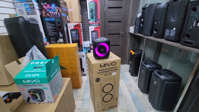 MIVO MD 165 PRO 👍Честный обзор ‼️Распаковка ❗️Беспроводная блютуз колонка караоке 🔥Для заказа ⬇️ ⬇️ смотреть онлайн