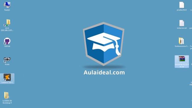 Curso de Bootstrap 4 - #05 Instalación rápida de bootstrap 4 usando CDN ? смотреть онлайн