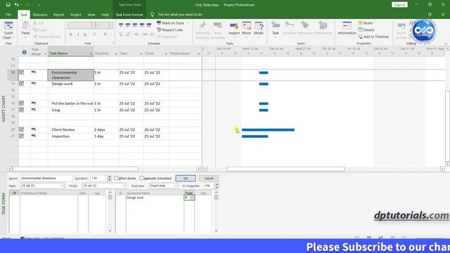 Microsoft Project Link Tasks - How to do them in Microsoft Project смотреть онлайн