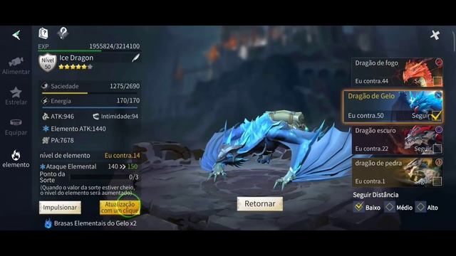 VEJA COMO USAR BRASA ELEMENTAL DO DRAGÃO DE GELO - Dusk of Dragons Survivors смотреть онлайн