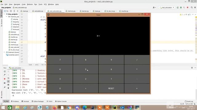 6. Full Calculator (In Python framework Kivy) смотреть онлайн