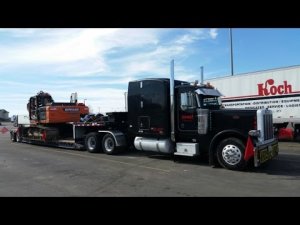 Дальнобой по США. Первый рейс с новым прицепом. Первый негабарит