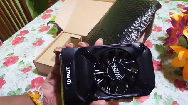 Palit Geforce GTX 1050TI Storm X 4GB Unboxing