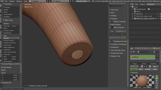 Blenderlounge - Tuto - Lama Retopo finale смотреть онлайн