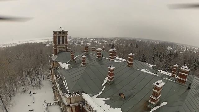 Съемка с воздуха: Усадьба Быково смотреть онлайн