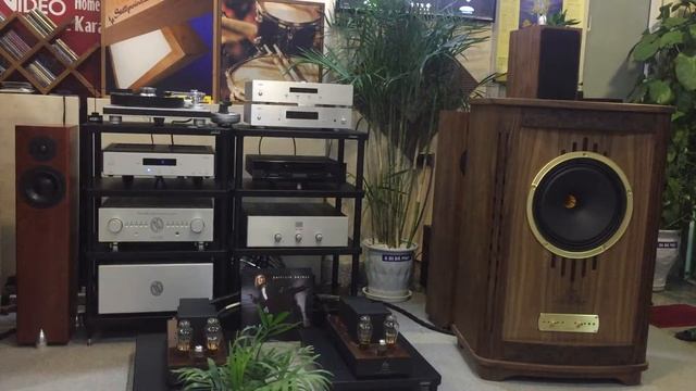 Tannoy Canterbury GR vs AudioNote смотреть онлайн