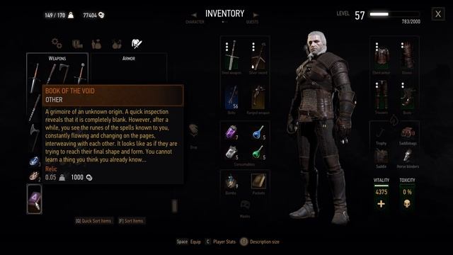 Witcher 3 Next Gen Mod: Magic Spells - Tome of Carrying (Make Spell Book, Increase Weight, Torch) смотреть онлайн