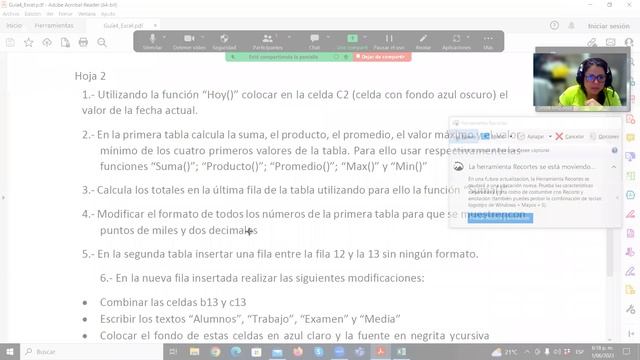 Excel- Practica 4- Operaciones combinadas y funciones básicas. смотреть онлайн