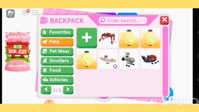 открываю японские яйца #роблокс # адопт ми смотреть онлайн