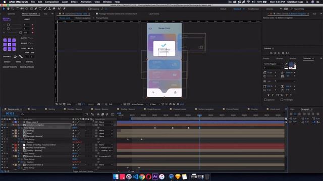Bank Wallet App || UI Animation Tutorial 2020 || UI Design Course || 02 / 02 смотреть онлайн