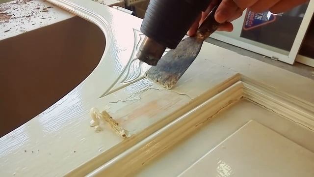 Как очистить двери от старой краски / how clean the old paint from the door смотреть онлайн