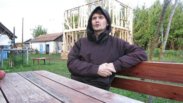 Дом за 100 тысяч рублей. Часть 4 - Каркас и разоблачение. Жетон деревенский староста. смотреть онлайн