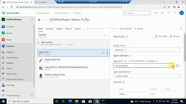 How to run Azure DevOps CI/CD pipelines to Azure Virtual Machine | Build CI/CD pipelines in Azure V смотреть онлайн