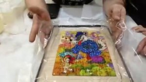 Часть 1. Заливаем пазл эпоксидной смолой