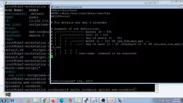 14 DevOps Chef how to automate the new node using chef client смотреть онлайн