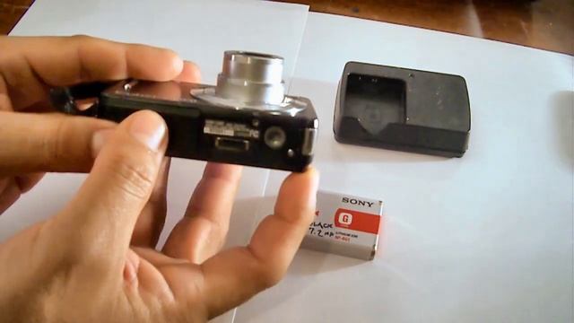 Using old digital cameras - Sony Cybershot DSC-W55 смотреть онлайн