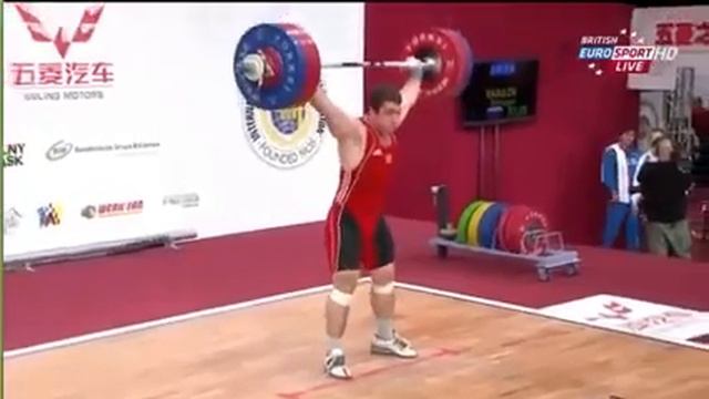 2013 World Weightlifting Championships Men's 94 kg Snatch, Wroclaw, Poland смотреть онлайн