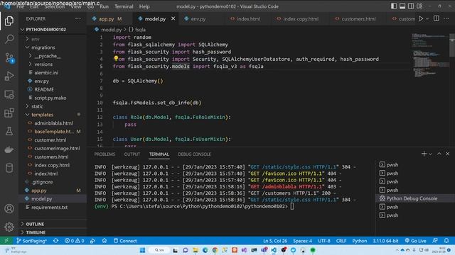Flask Security Login смотреть онлайн