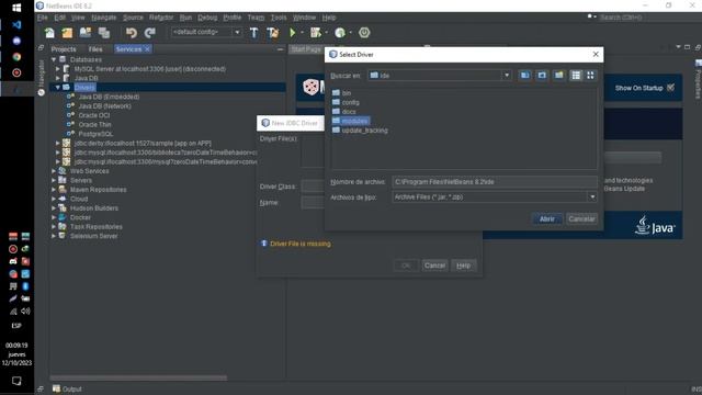 Actualizar Driver JDBC Connector en Netbeans 8.2 смотреть онлайн