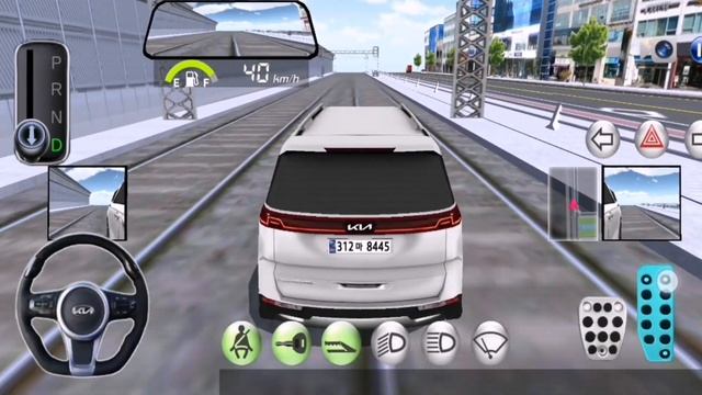 KIA SORENTO Car Vs Train - Unlock New Car - 3D Korean Driving Class #03 - Android iOS GamePlay смотреть онлайн