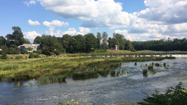 ВОДОПАД Самый большой в Европе (Латвия) смотреть онлайн
