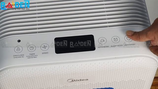 Hướng dẫn sử dụng máy lọc không khí Midea Map 210GC46 và 350GS1 смотреть онлайн