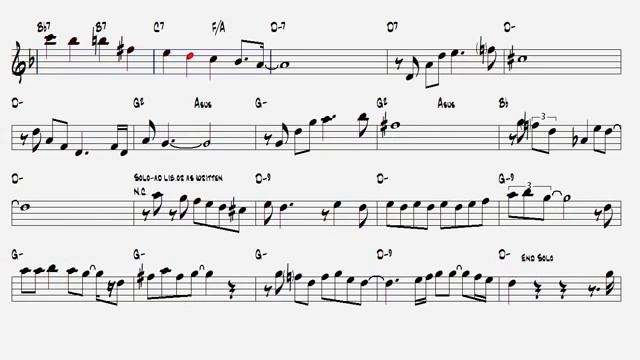 Harlem Nocturne Playalong Solos for Alto Sax Sheet Music Play Along смотреть онлайн
