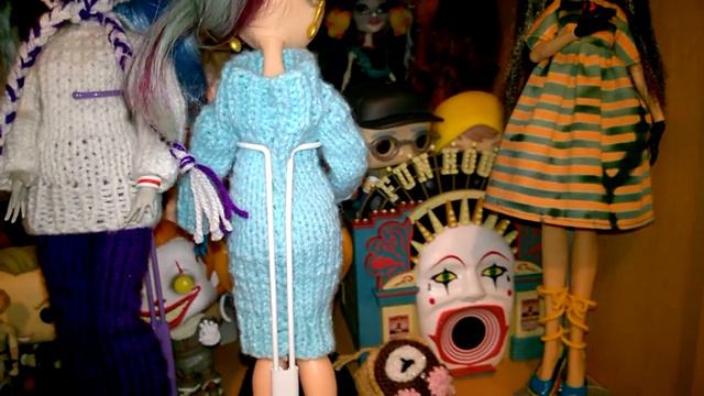 Вязаные вещи для моих кукол смотреть онлайн