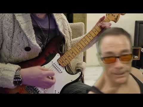 Van Halen / Hot for Teacher (Van Damme edition) guitar cover смотреть онлайн