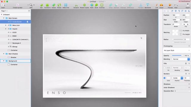 Furniture Website Design | CCC (UI Design in Sketch #11) смотреть онлайн