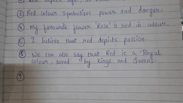 10 Lines on My Favourite Colour is RED❤| My Favorite Colour is Red and Why|My Favorite Colour is Re смотреть онлайн
