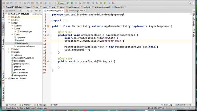 Best Android Studio: How to Connect Android with PHP, MySQL смотреть онлайн
