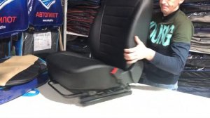 Установка авточехлов на ЛАДУ ВЕСТУ с подшивом