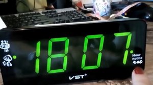 Как выключить будильники в говорящих часах  VST-763