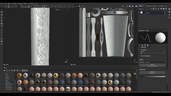 Medieval Sword - 3D Modeling - Maya, Substance Painter, Marmoset Toolbag