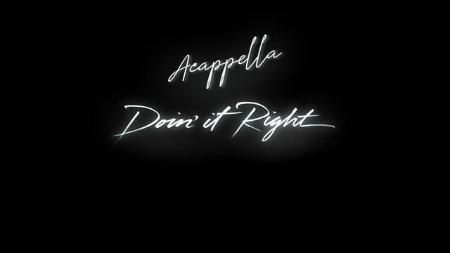 Daft Punk - Doin' it Right (Acappella) смотреть онлайн